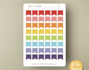 Flag Shape Label