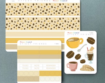 Coffee Sticker Set
