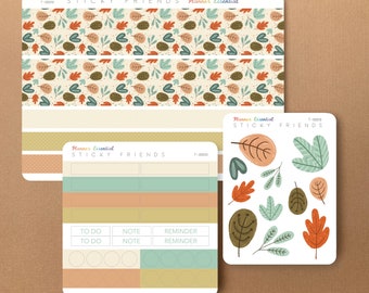 Leaves Sticker Set