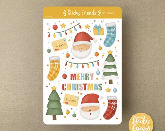Santa Claus Sticker Sheet