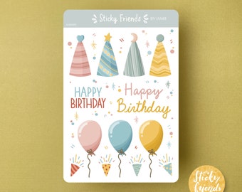 Birthday Sticker Sheet