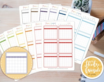 Monthly Calendar Sticker