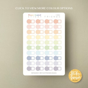 autocollant à faire | Rappel Programmer une tâche Importante feuille d'autocollants Bujo Sticker Bullet Journal Sticker icône Agenda Quotidien Hebdomadaire Mensuel