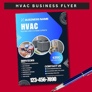 Flyer airconditioning, flyer airco en verwarming, flyer airco, aircoservice, flyer huisonderhoud