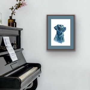 That Lab Look, Original Art Labrador Dog Watercolour Painting by Award ...