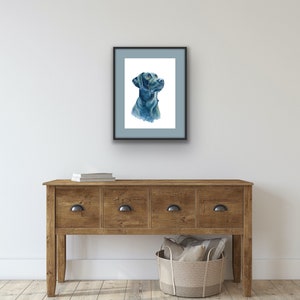 That Lab Look, Original Art Labrador Dog Watercolour Painting by Award ...