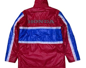 Rare Vintage 90's Honda International Racing Team Jacket - Etsy