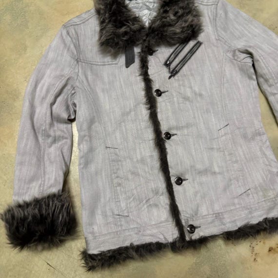 Semantic Design Punk Style Jacket - image 4