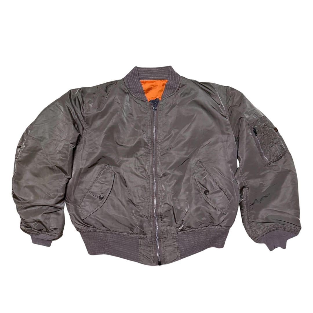 Alpha Industries Bomber Jacket - Etsy