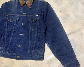 Vintage Carhartt Workwear Denim Jacket Sun Faded - Etsy
