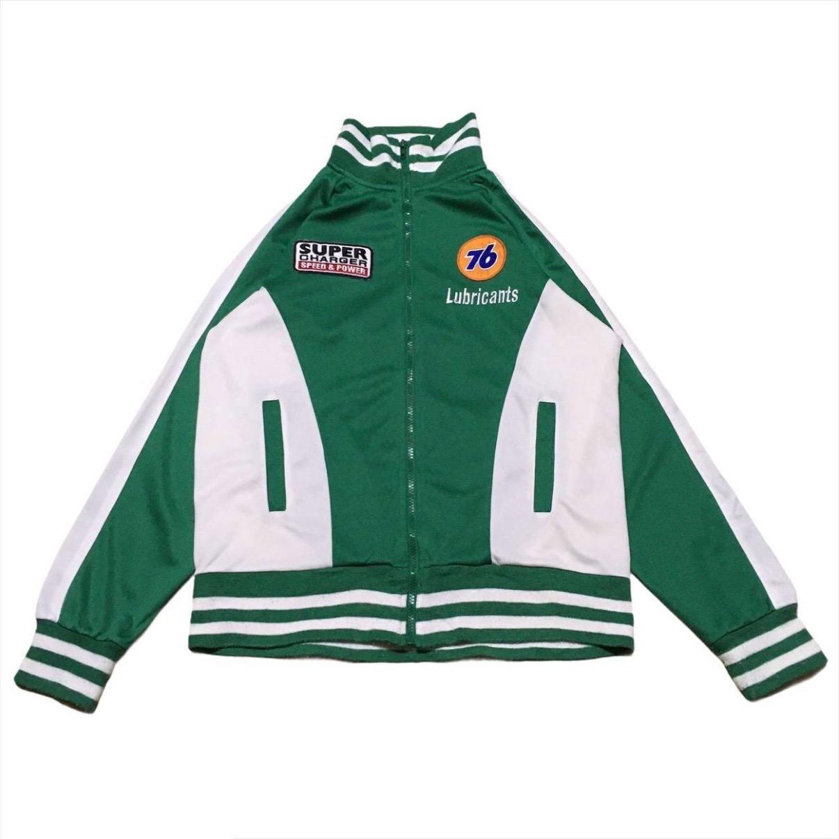 ジャケット・アウター Varsity jacket 76 lubricants Vintage 76 Lubricant motor oil varsity jacket