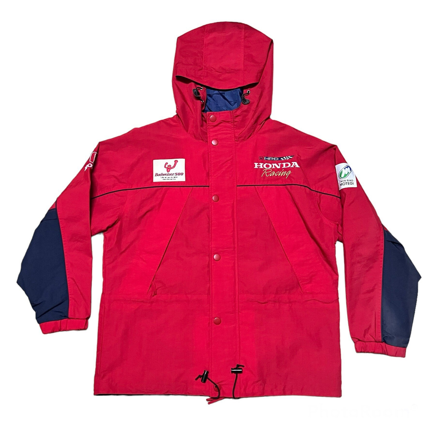 90s HONDA Racing Jacket XLサイズ Vintage 90s Honda Racing Team Jacket Medium Honda Racing
