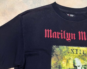 Vintage 2000 Marilyn Manson Big Logo T Shirt Giant Tag - Etsy
