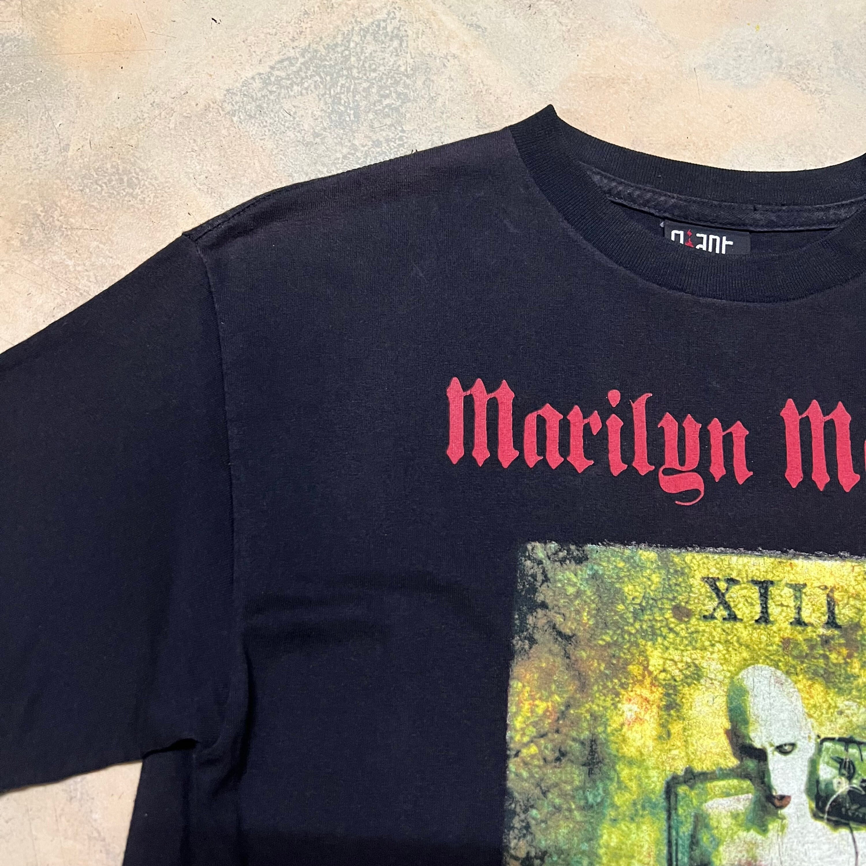 Vintage 2000 Marilyn Manson Big Logo T Shirt Giant Tag - Etsy