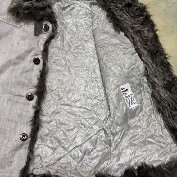 Semantic Design Punk Style Jacket - image 5