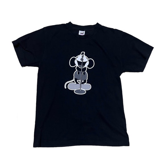 ナンバーナイン リアム　ミッキー　Tシャツ 黒　サイズ3 美品　oasis NUMBER(N)INE ナンバーナイン OASISリアムミッキーTシャツ