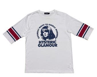 Hysteric Glamour Big Logo 3q Size L T Shirt