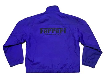 Vintage Ferrari Magneti Marelli chaqueta con gran logotipo