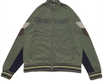 Quiksilver Big Logo Zipper Sweater