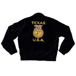 Vintage ffa jacket texas - Etsy España
