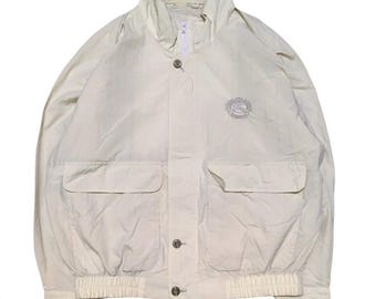 Vintage 70s Burberrys Nova Check Lined Wool Bomber Jacket Designer