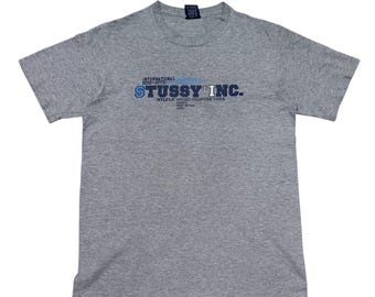 Vintage Stussy Big Logo T-shirt Size S - Etsy