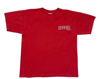 Vintage Ferrari Gear Small Logo T Shirt