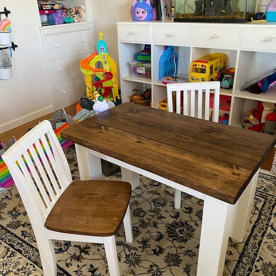 Rustic Kids Table Little Boys Rustic Furniture Rustic Wooden Kid's Bedroom Soul & Lane