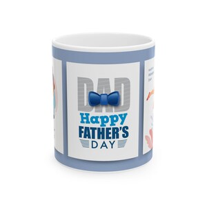 Best Dad Ceramic Mug Heartwarming Gift for Fathers Day