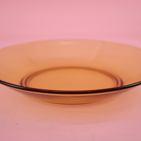 Bormioli Italy Vitrosax Deep Plate Soup Plate Yellow Tableware Plate Glass