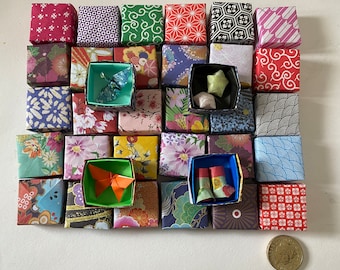 Tiny Origami Boxes: Wedding Favors, Seed Box, Party Fillers