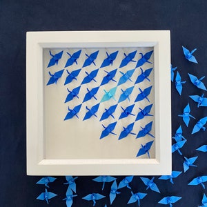 Gepersonaliseerde origami kunst aan de muur, origami kunst, origami cadeau, origami verjaardagscadeau, origami verjaardagscadeau, origami huwelijkscadeau