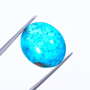 Natural Persian Turquoise Gemstone 18.80Ct Persian Turquoise Making For Jewelry Oval Shape Gemstone Turquoise Cabochon Gemstone