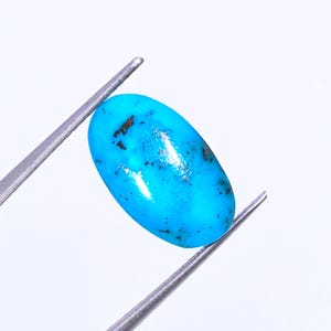 Natural Persian Turquoise Gemstone 6.70Ct Persian Turquoise Making For Jewelry Oval Shape Gemstone Turquoise Cabochon Gemstone