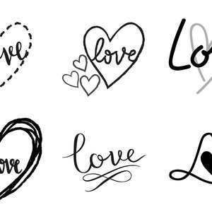 Valentine Love Eps Png Files for Cutting Machines Cameo Cricut, Valentine png, love decor,