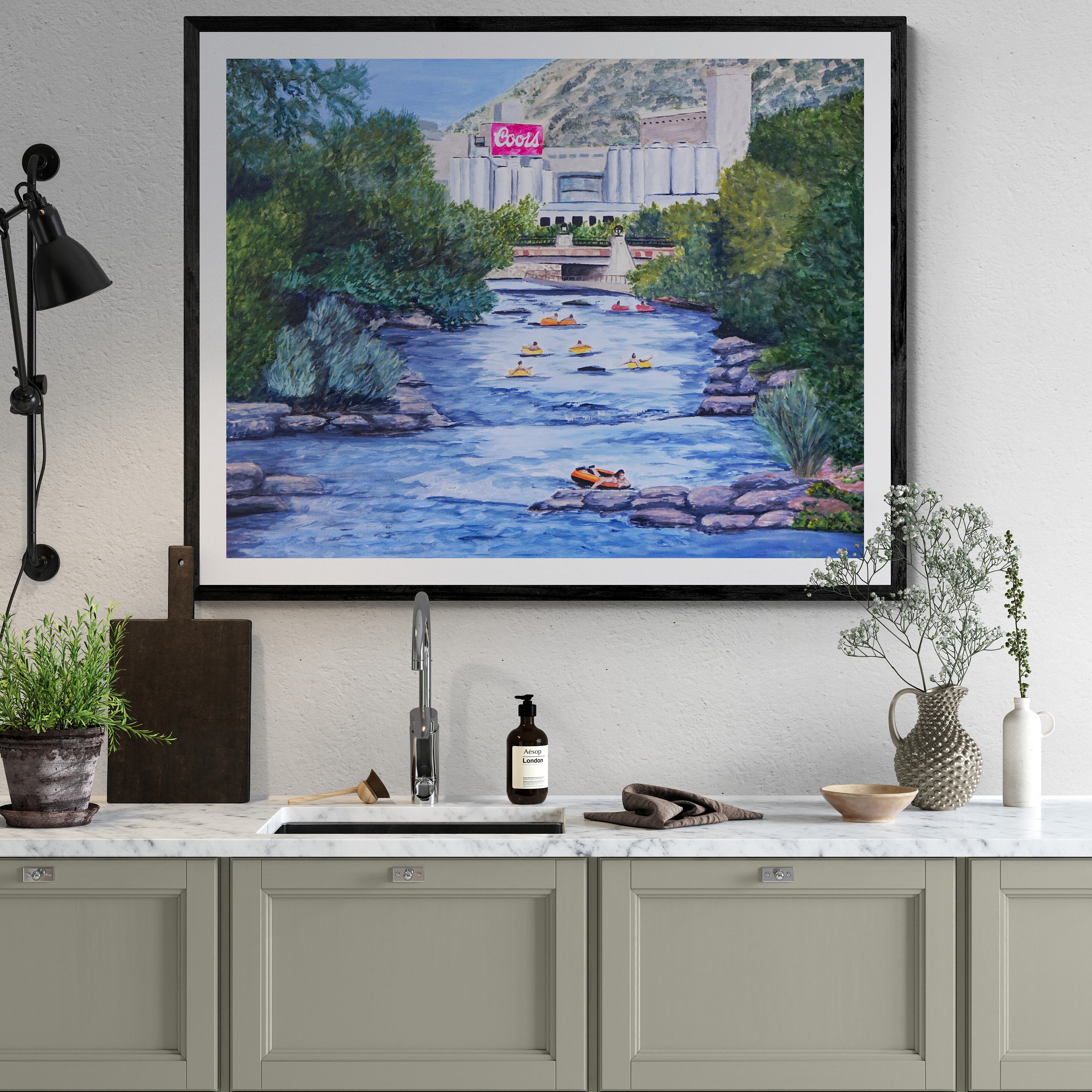 【DISCERNMENT】Water painting standard painting hood Mount Hood Watercolor Painting *digital Download Art Print