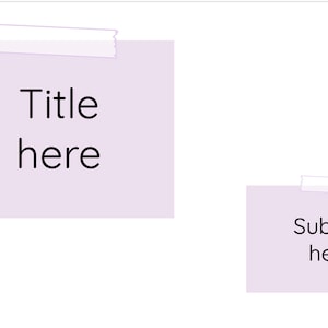 sticky notes - google slides templates