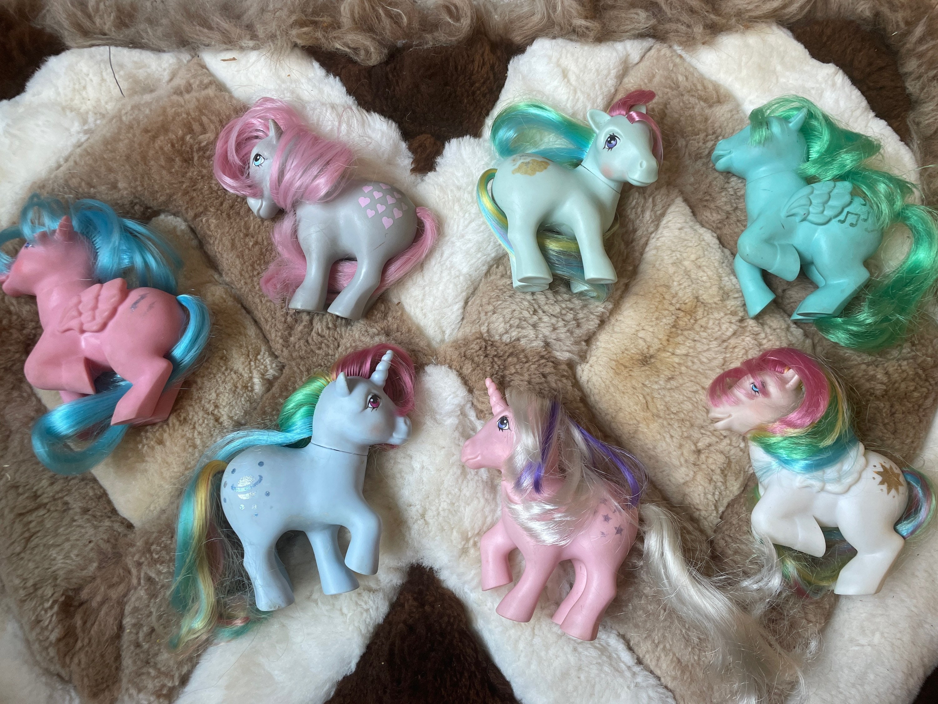 My Little Pony Lot of 7 Gen1 Mlp G1 My Little Pony Medley, Starshine