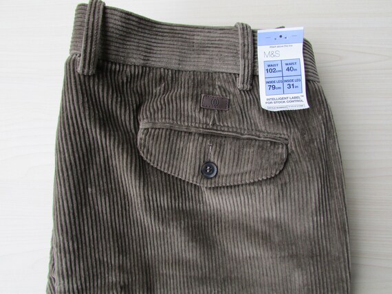 M\u0026S Blue Harbour Cotton Cord Trouser 
