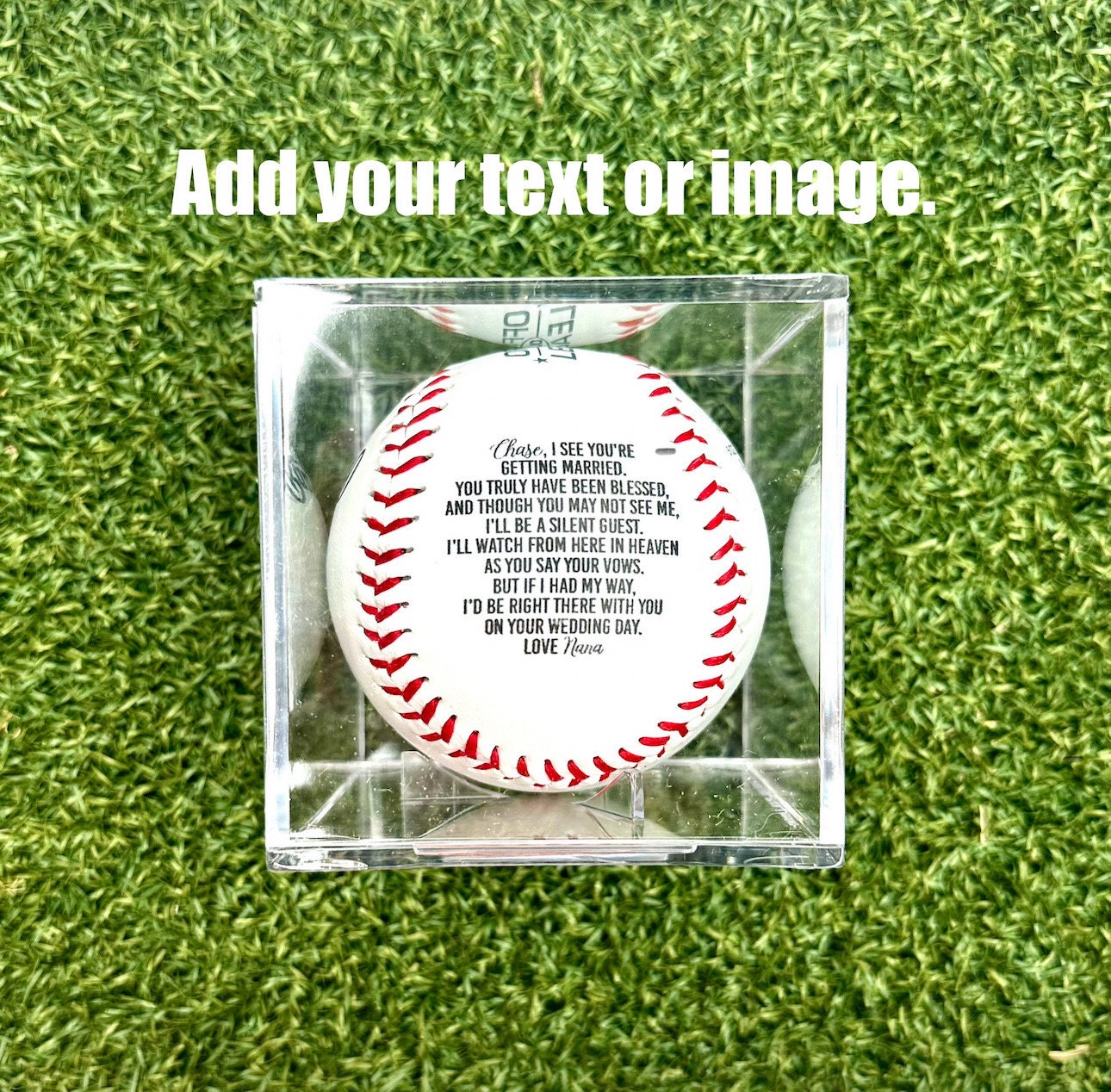 Custom Baseball Ball | Fathers Day Gifts | Baseball Gifts | Custom Photo Baseball | Wedding Gifts | Groomsmen Gifts | Father of the Bride