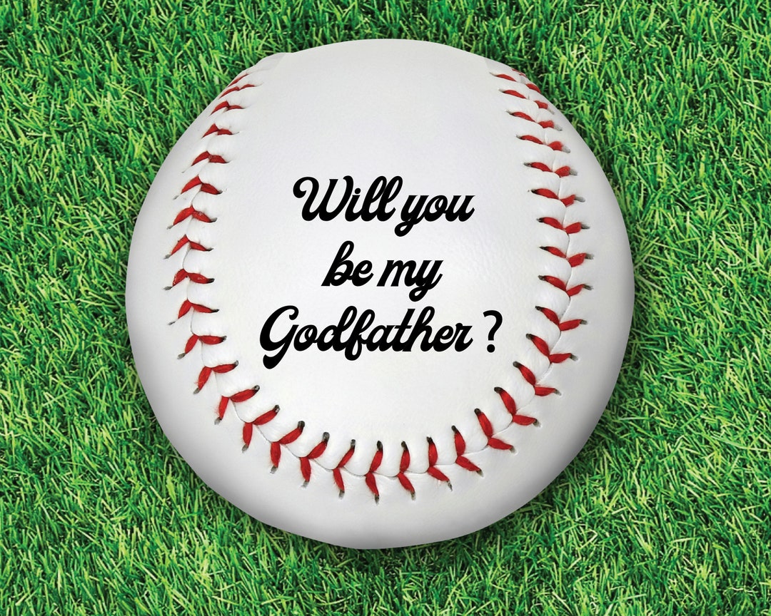 Godfather Proposal Will You Be My Godfather Baseball Gifts Etsy