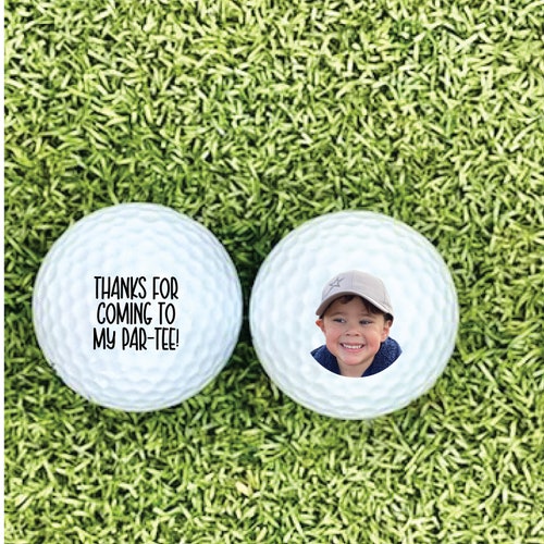 Custom Golf Balls Custom Gifts Boy Birthday 1st Birthday Etsy