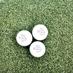 Propositions de célébrants | Cadeaux pour célébrants | Balles de golf |  Cadeaux de mariage | Cadeaux pour garçons d&#39;honneur | Meilleur cadeau pour homme | Veux-tu nous épouser | Proposition de golf