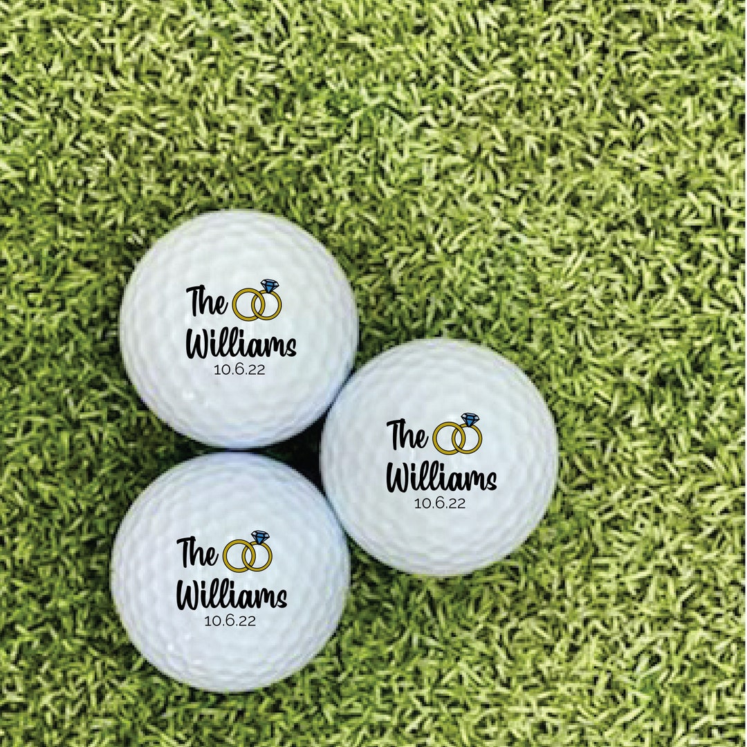 Custom Wedding Golf Balls Golf Wedding Custom Golf Balls Wedding Gifts
