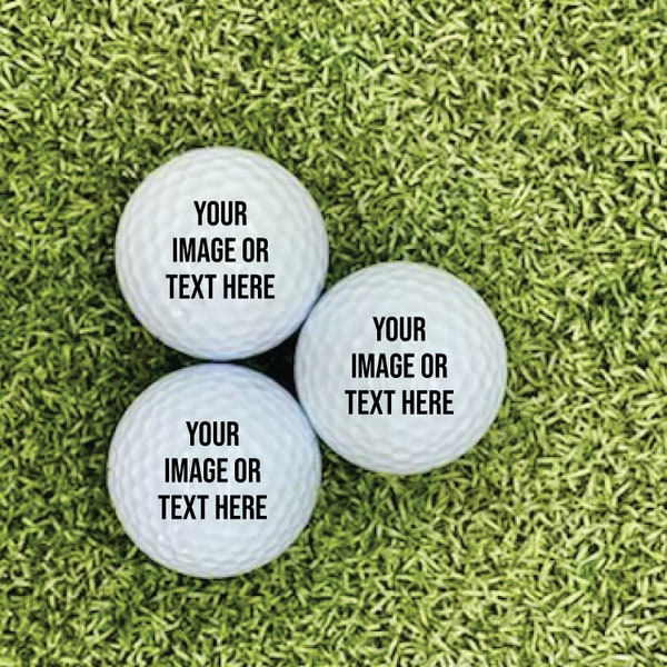 Personalized Golf Balls Etsy