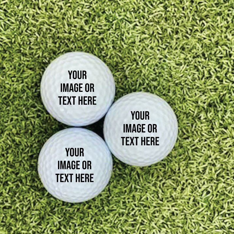 Custom Golf Balls Personalized Gifts Wedding Gifts Anniversary Gifts Golf Gift Groomsmen Gifts Best Man Wedding Favors Golf image 1