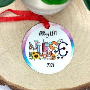 Nurse Gift | Nurse Ornament | Labor and Delivery Nurse | Nurse Graduation | Christmas Ornaments |  Nurse Practitioner | Christmas Gifts
