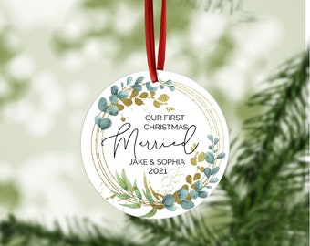 Hochzeit Ornament | | Paar Geschenke | Weihnachtsschmuck | Hochzeitsgeschenke | Weihnachtsgeschenke | Weihnachtsgeschenke