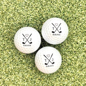 Personalized Golf Balls: Custom Wedding & Anniversary Gifts