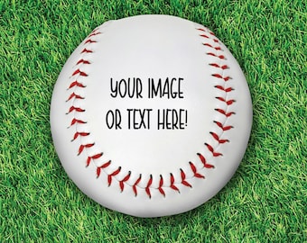 Custom Baseball Ball | Fathers Day Gifts | Baseball Gifts | Custom Photo Baseball | Wedding Gifts | Groomsmen Gifts | Father of the Bride